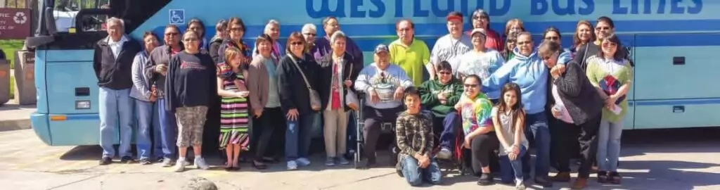 Part of the group that made the trip to New Mexico.