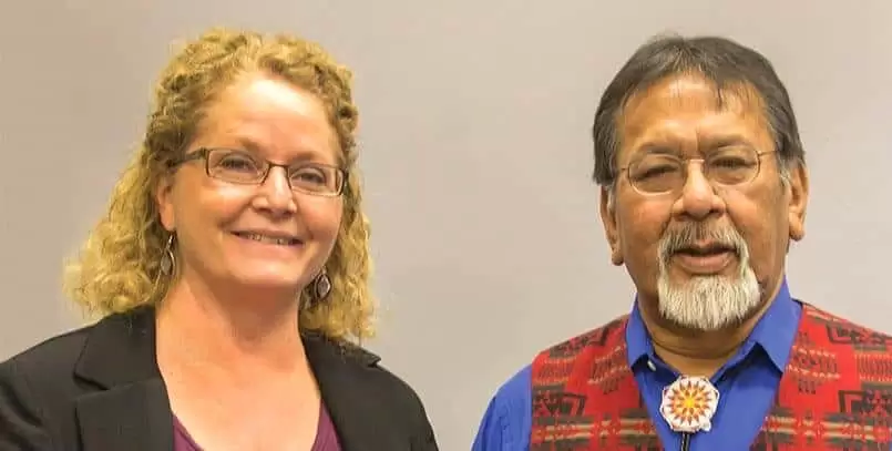 Susan Reetz & Judge Eugene White-Fish