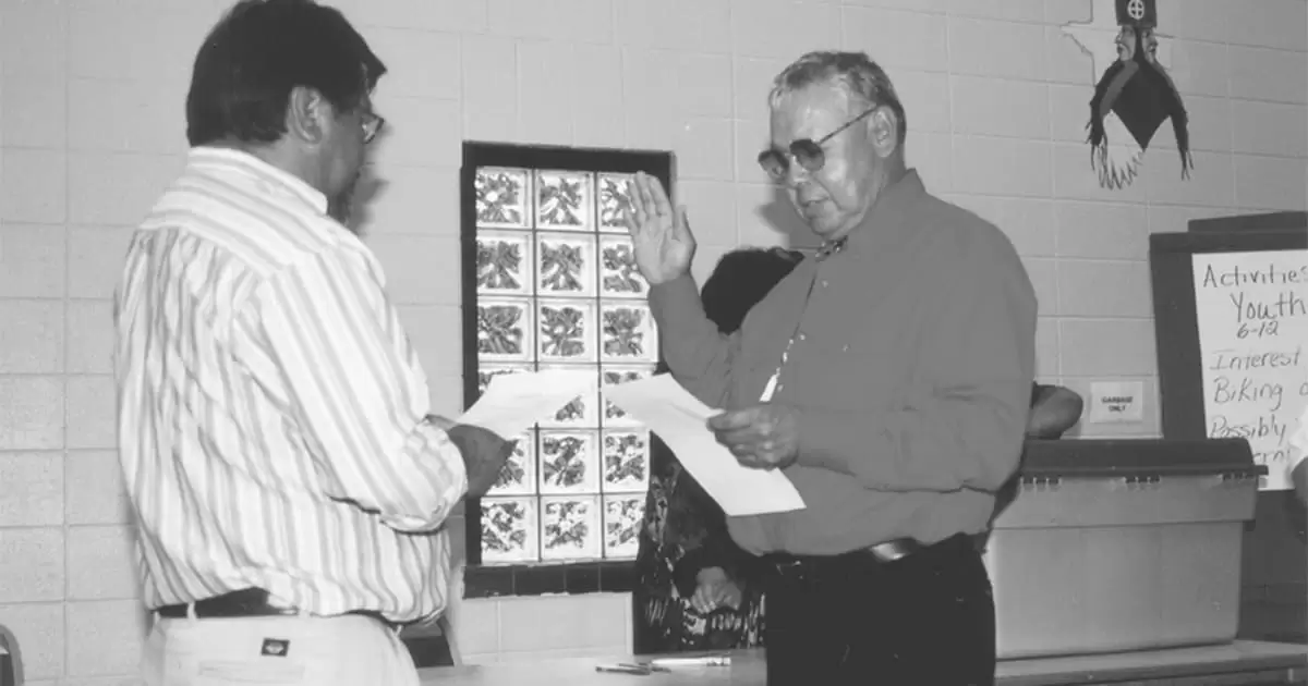 New Chairman Gus Frank