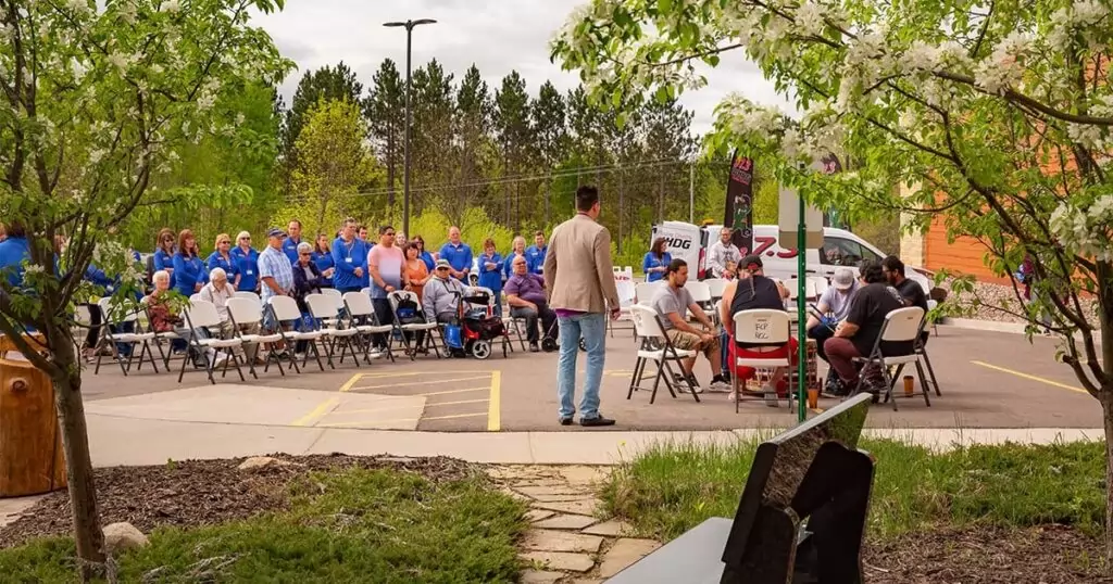 A beautiful Saturday offered the perfect setting for the Forest County Potawatomi (FCP) Health Division to open its doors and share its pride in the Health & Wellness Center (HWC). HWC hosted an open house on May 19, 2018, that drew tribal members, community members, families, friends and some from as far north as Ashland.