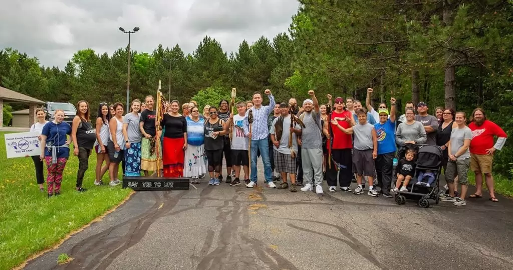 For the first time in the history of their tribes, the Forest County Potawatomi (FCP) tribe along with the Sokaogon Chippewa Tribe of Mole Lake participated together in “The Walk for Recovery” to support people suffering from addiction and to bring awareness to the fight against opioids.