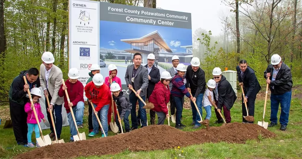 Community Center Ground Breaking