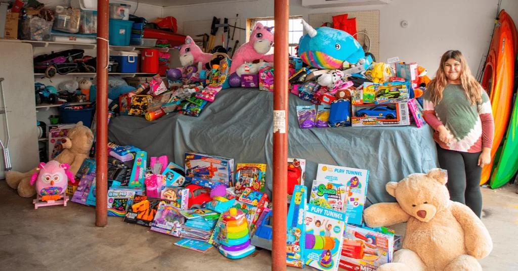 Forest County Potawatomi tribal member Zoey Weso has been busy these past few months having bake sales, Indian taco sales, raffles, and making holiday goodie baskets.