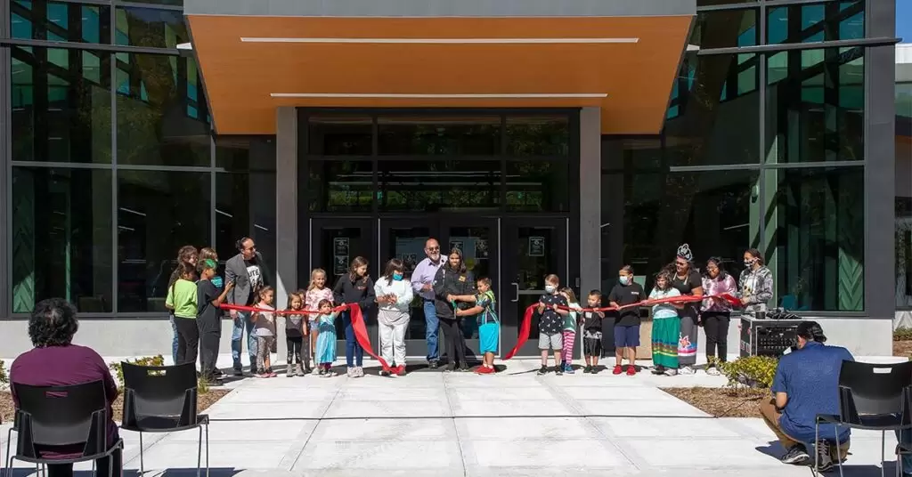 The time had finally come... and what a magnificent time it was! The Forest County Potawatomi (FCP) Community Center held its official soft opening on Sept. 18, 2021, on a beautiful, sunny fall day.