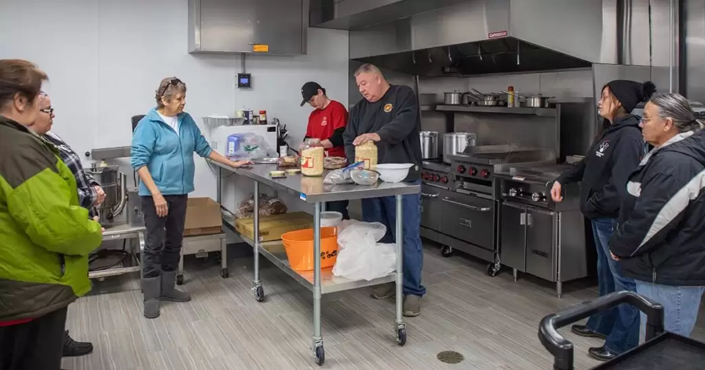 The weekend of Jan. 28-29, 2022, was an exciting one to be out at the Bodwéwadami Ktëgan (Potawatomi Farm).