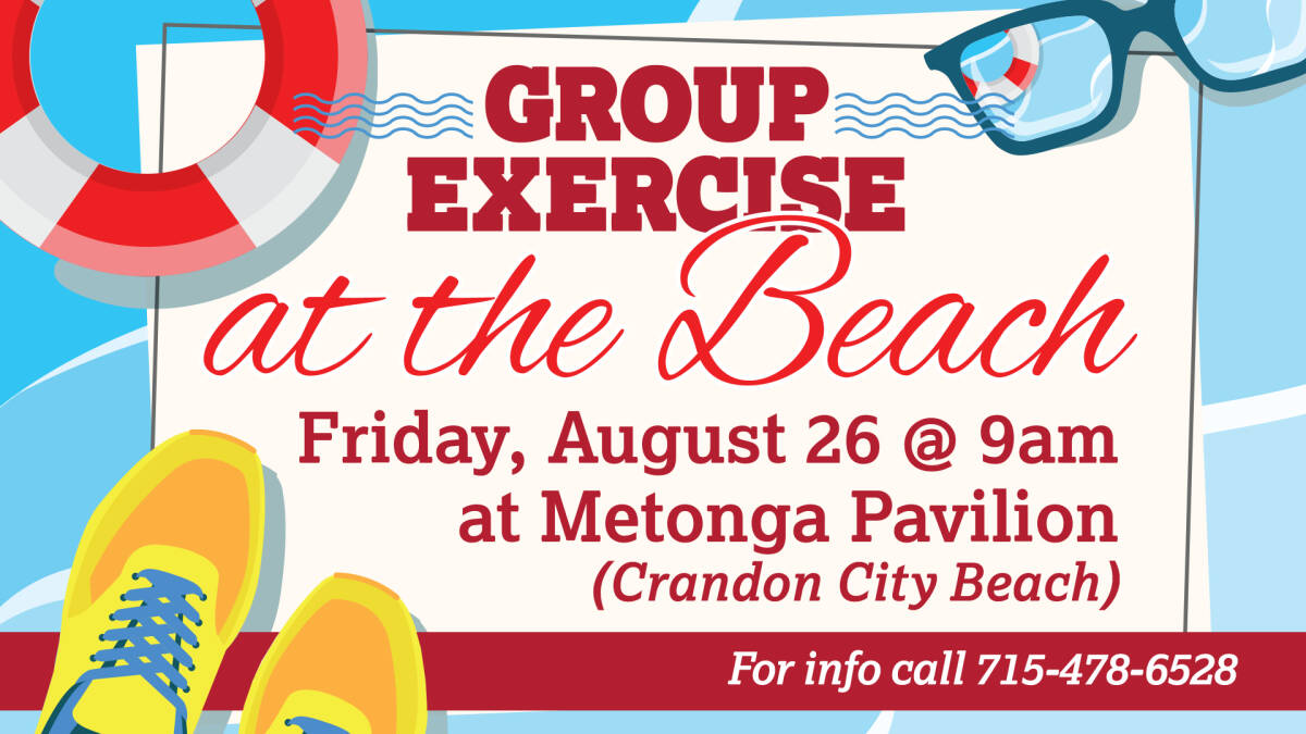 Group Exercise At The Beach