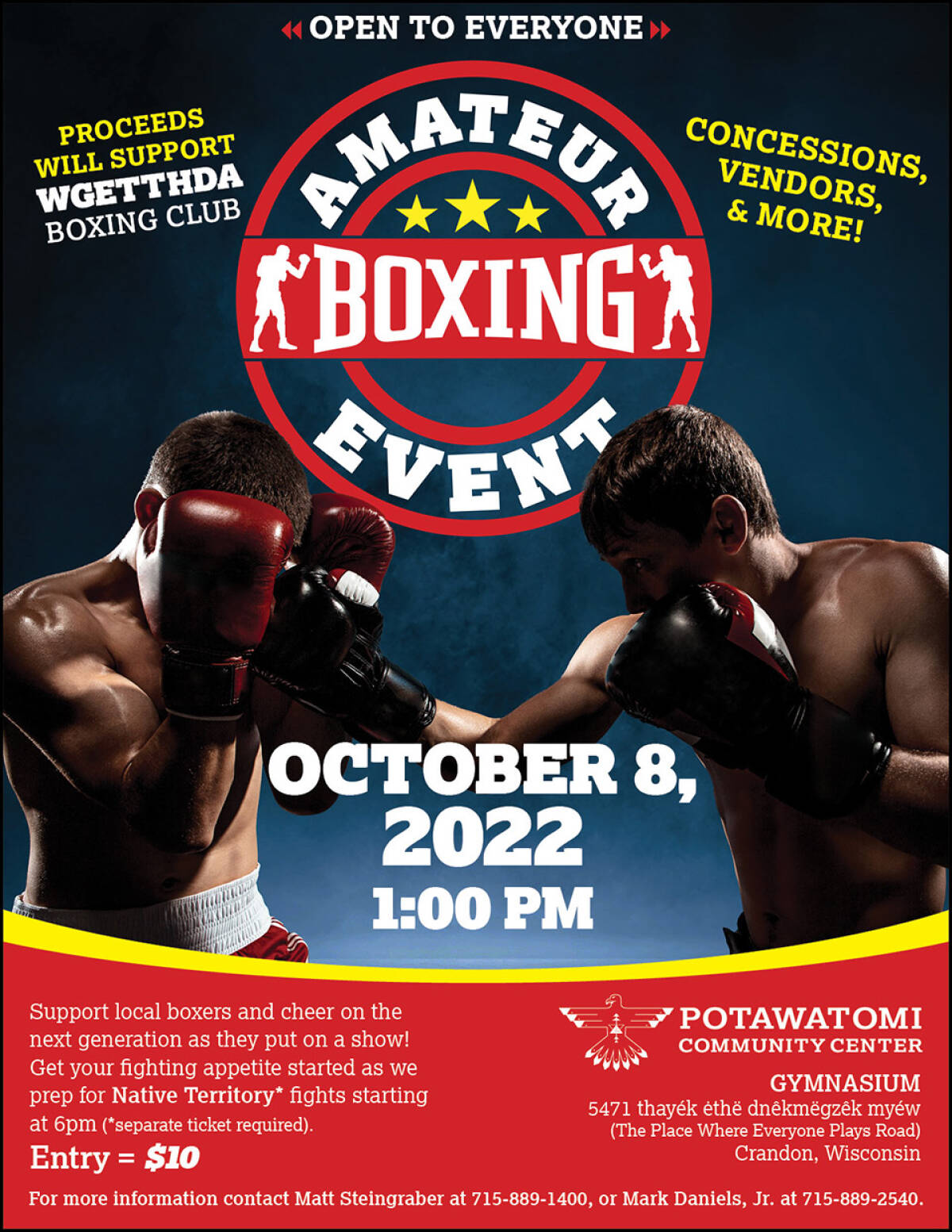 Amateur Boxing Event
