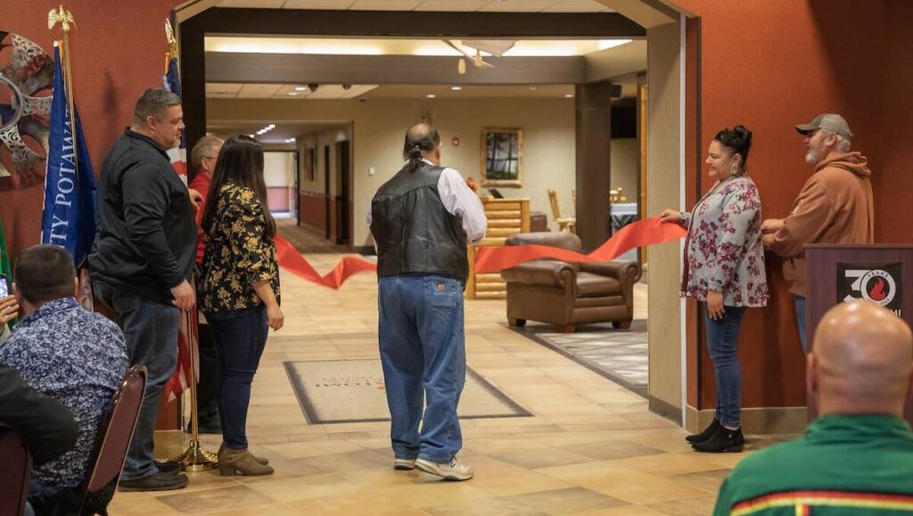 The grand re-opening of the Potawatomi Carter Casino & Hotel (PCCH) was held on Nov. 11, 2022.