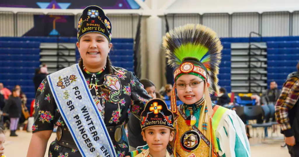 The Forest County Potawatomi(FCP) community hosted their Winter’sEnd Powwow on March 25 - 26, 2023,at the Potawatomi Community Center.