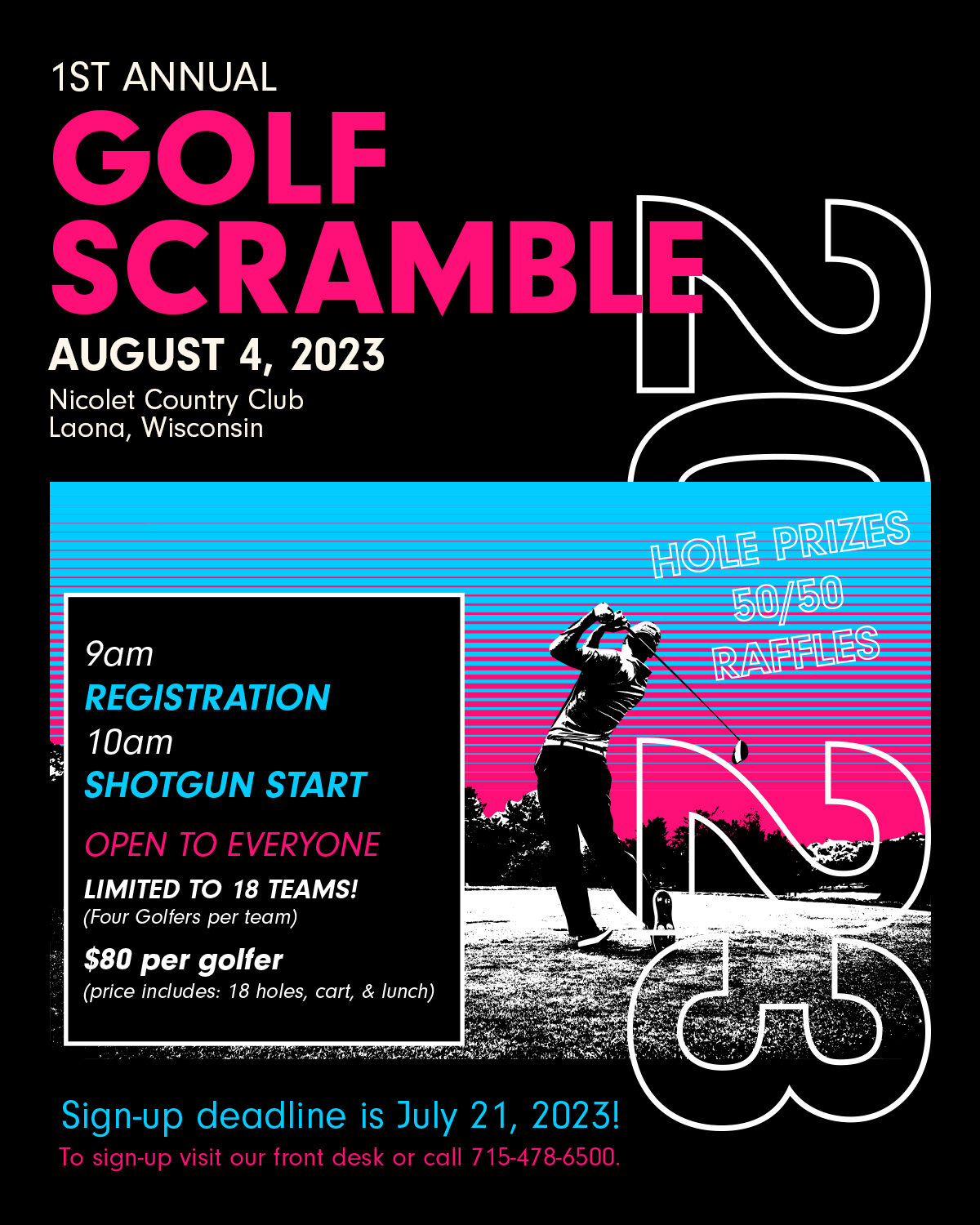 1st Annual Golf Scramble - Forest County Potawatomi