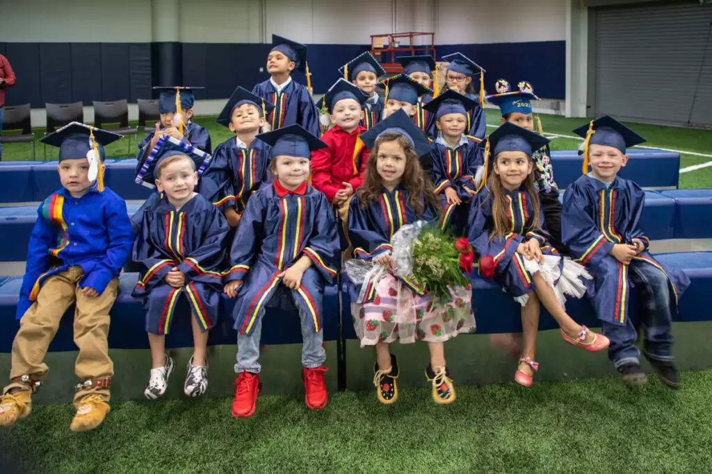 This year’s Gte Ga Nēs graduation ceremony was held on May 25, 2023. Each year it seems that the new class is larger than the year before, and it’s always a very well-attended event.