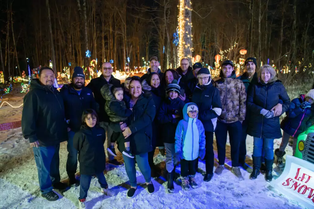 Community Center Christmas Lighting