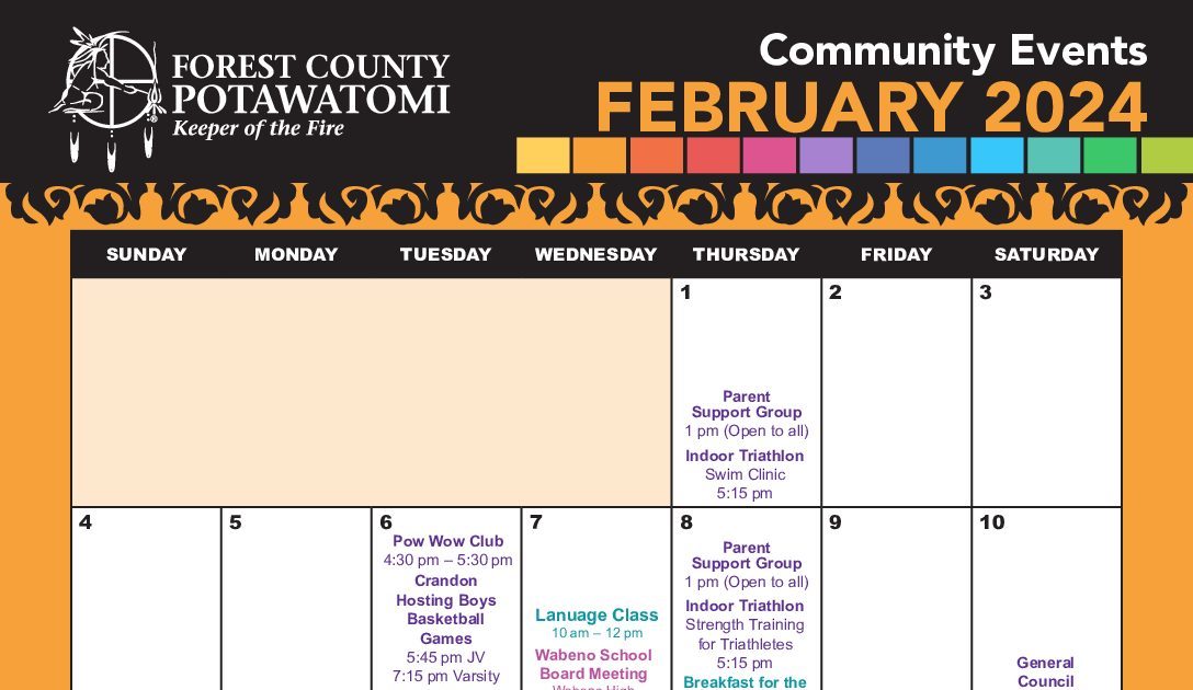 Community Events – February 2024