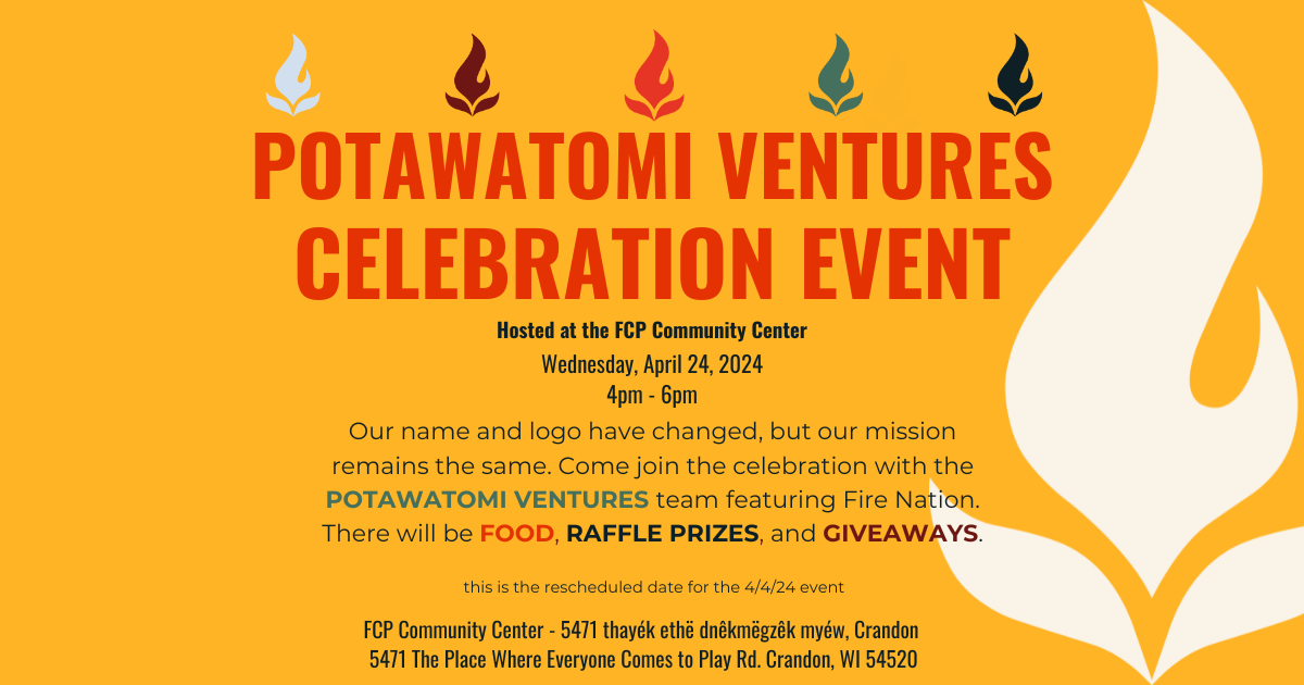 Potawatomi Ventures Celebration Event