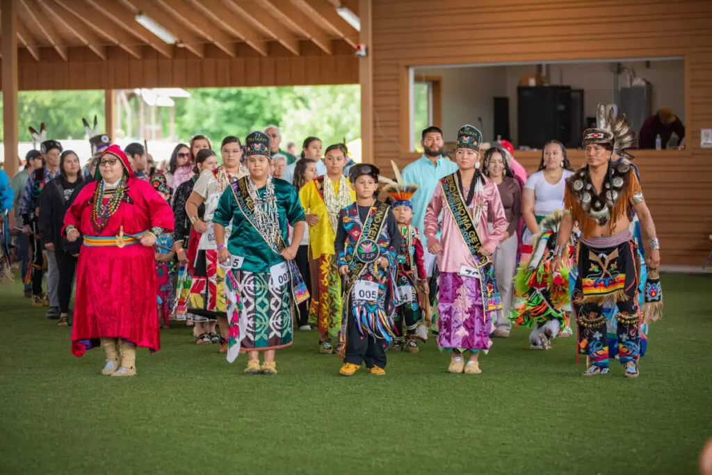 The September 15, 2025 issue of Potawatomi Times highlights the Meno Keno Ma Gē Wen Powwow, where new royalty were crowned and the community gathered for a weekend of culture, song, and dance.